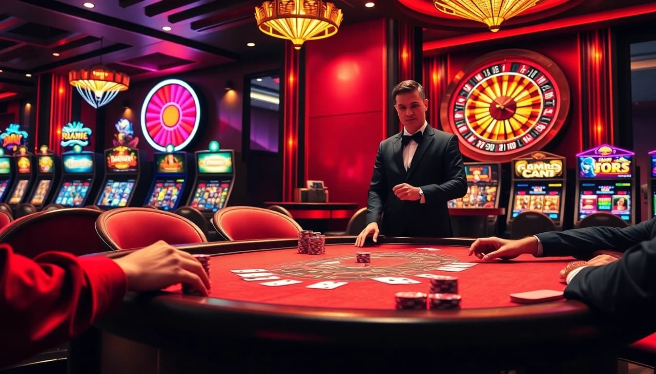 Experience the thrill at go99 with vibrant casino tables and exciting gaming action.