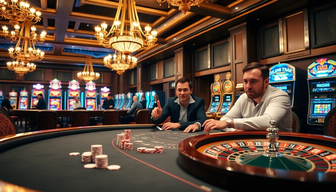 Experience thrilling gameplay at f168's luxurious casino tables with vibrant poker chips.