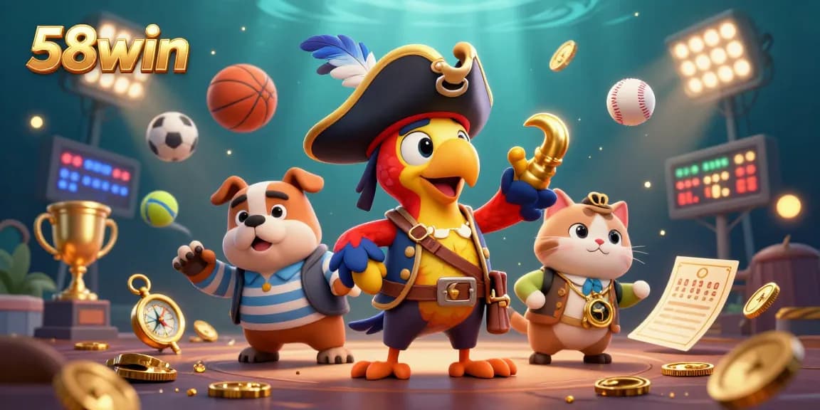 Experience thrilling action with 58win at an exciting pirate-themed casino adventure.