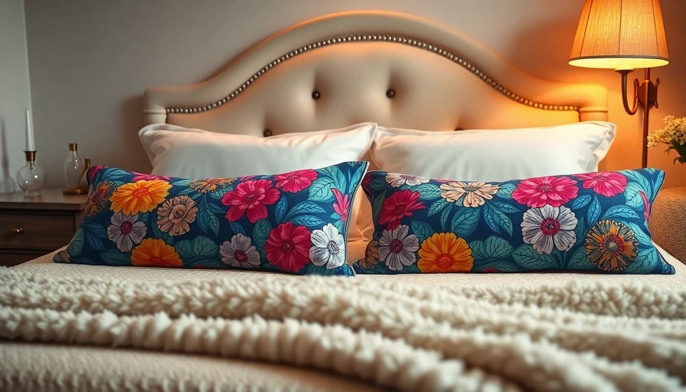 Create customized body pillow cases that showcase unique designs on plush, luxurious pillows, enhancing bedroom decor.