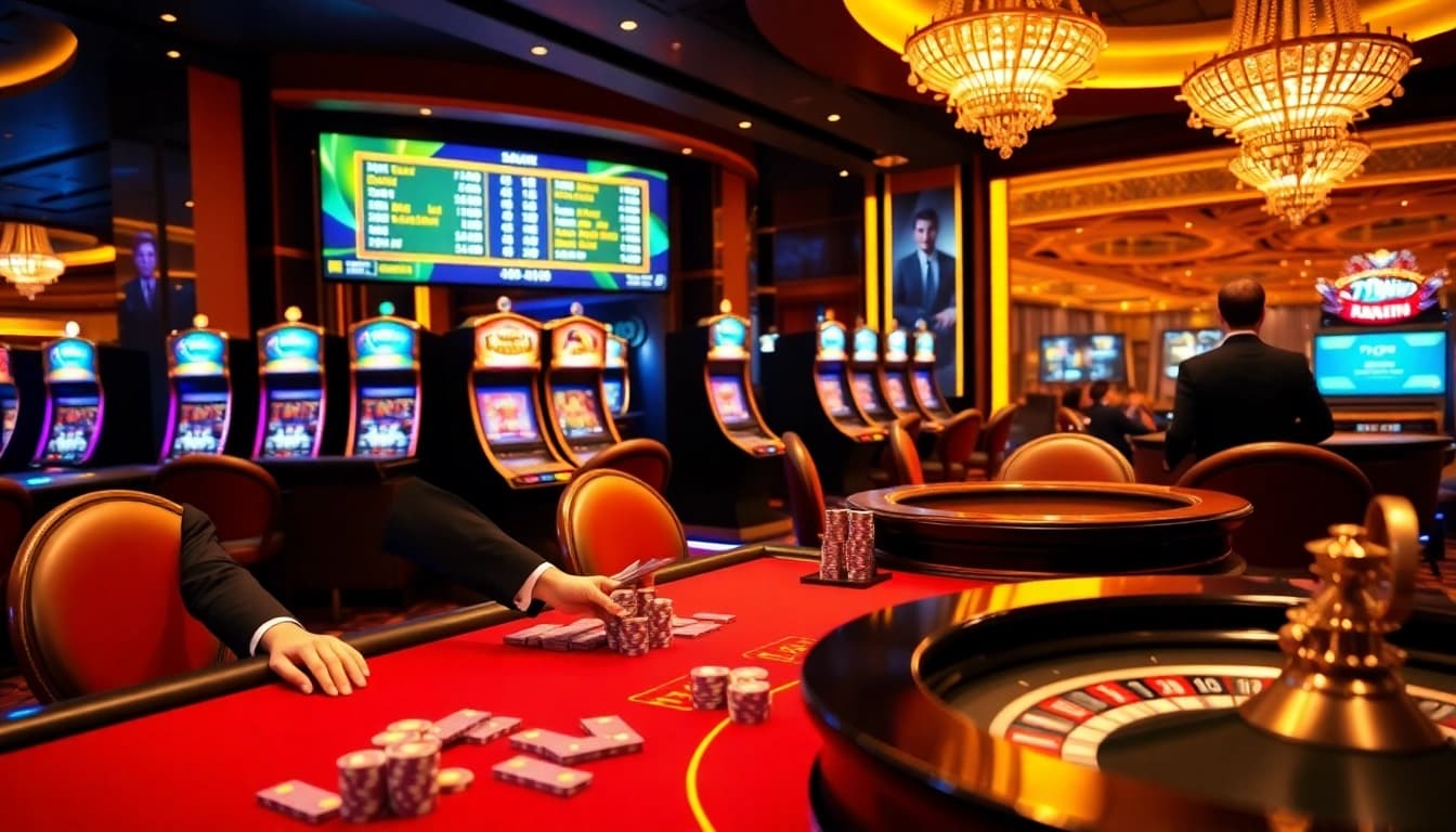 Experience the excitement of 79win with vibrant casino tables and professional gameplay.