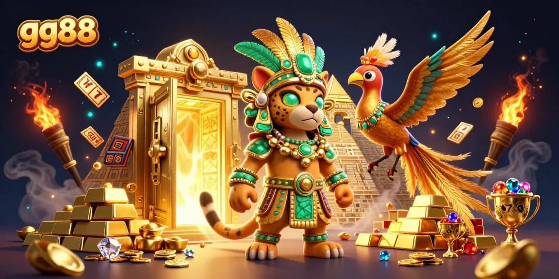Spin to win at gg88 with a vibrant 3D illustration showcasing fortune and excitement in casino gaming.