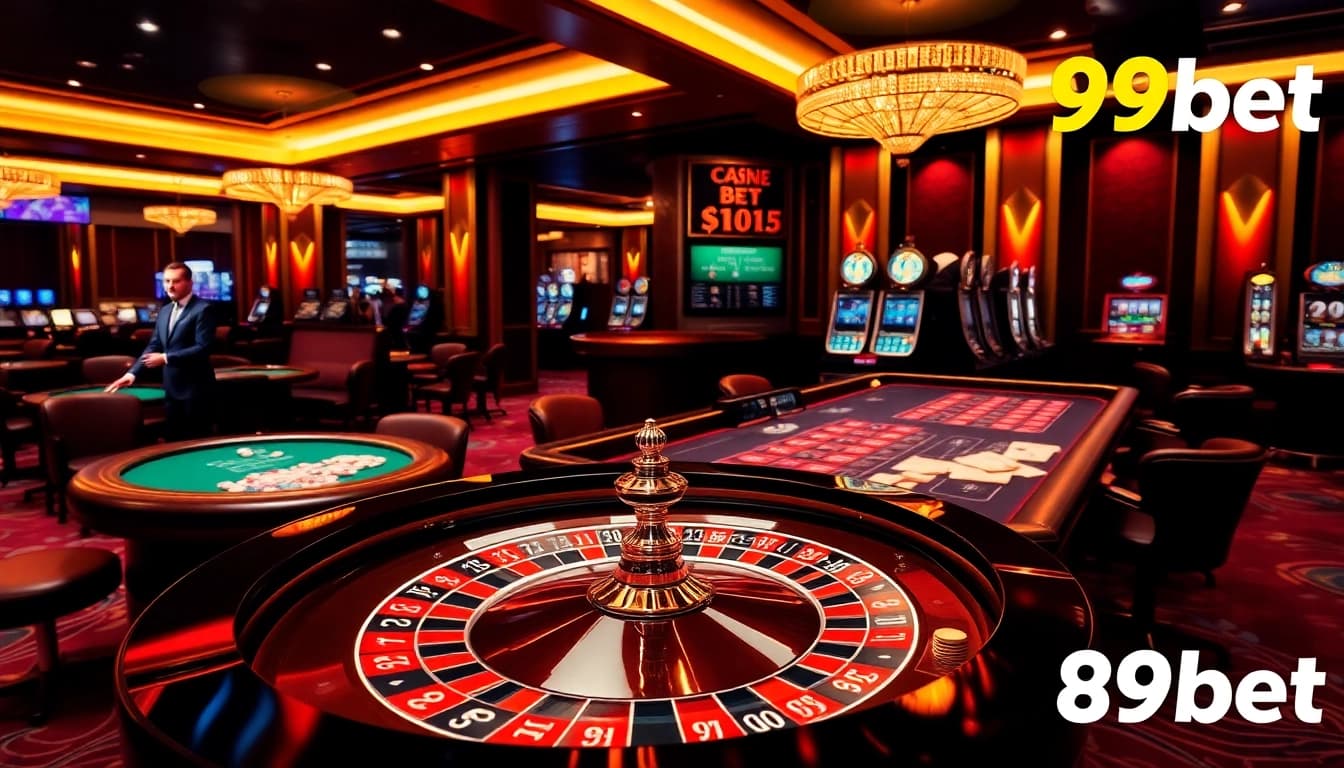 Experience the thrill of 89bet with dynamic casino games and betting tables.