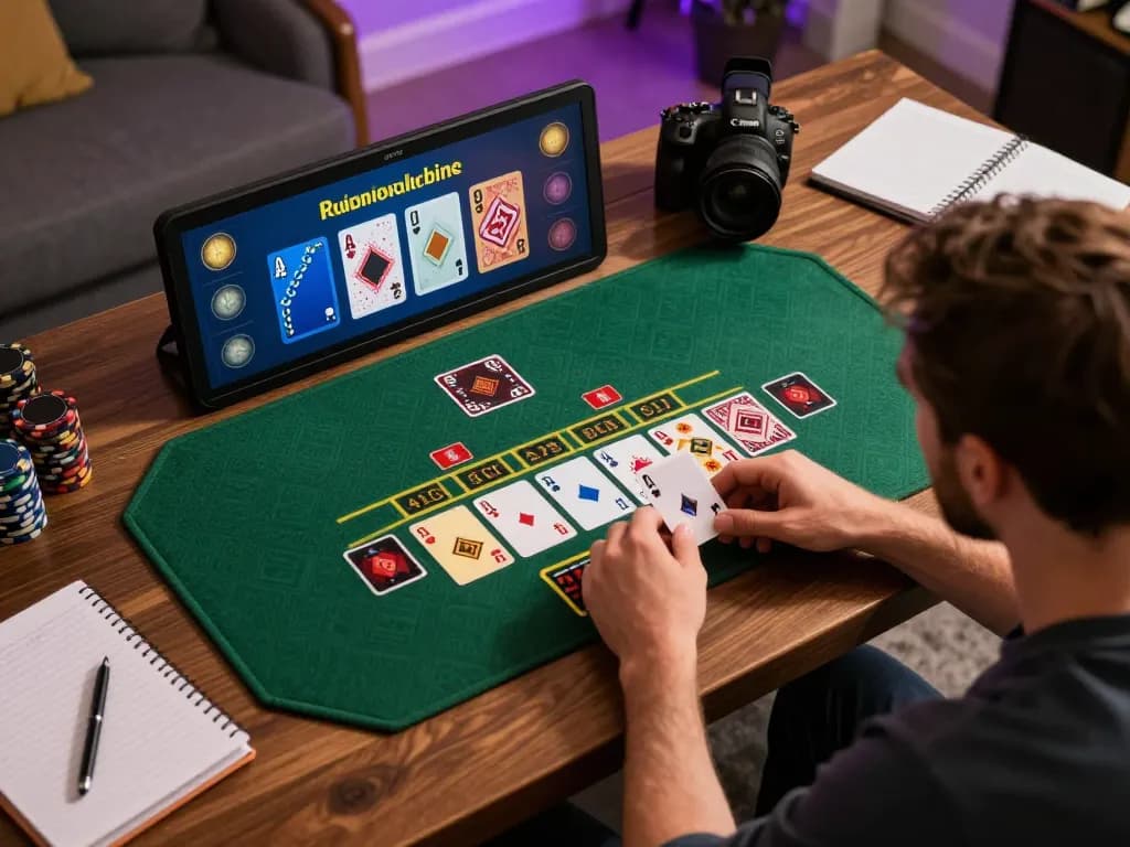 Players engage in strategic blackjack at 888slot, showcasing dynamic gameplay and providing a welcoming online gambling atmosphere.
