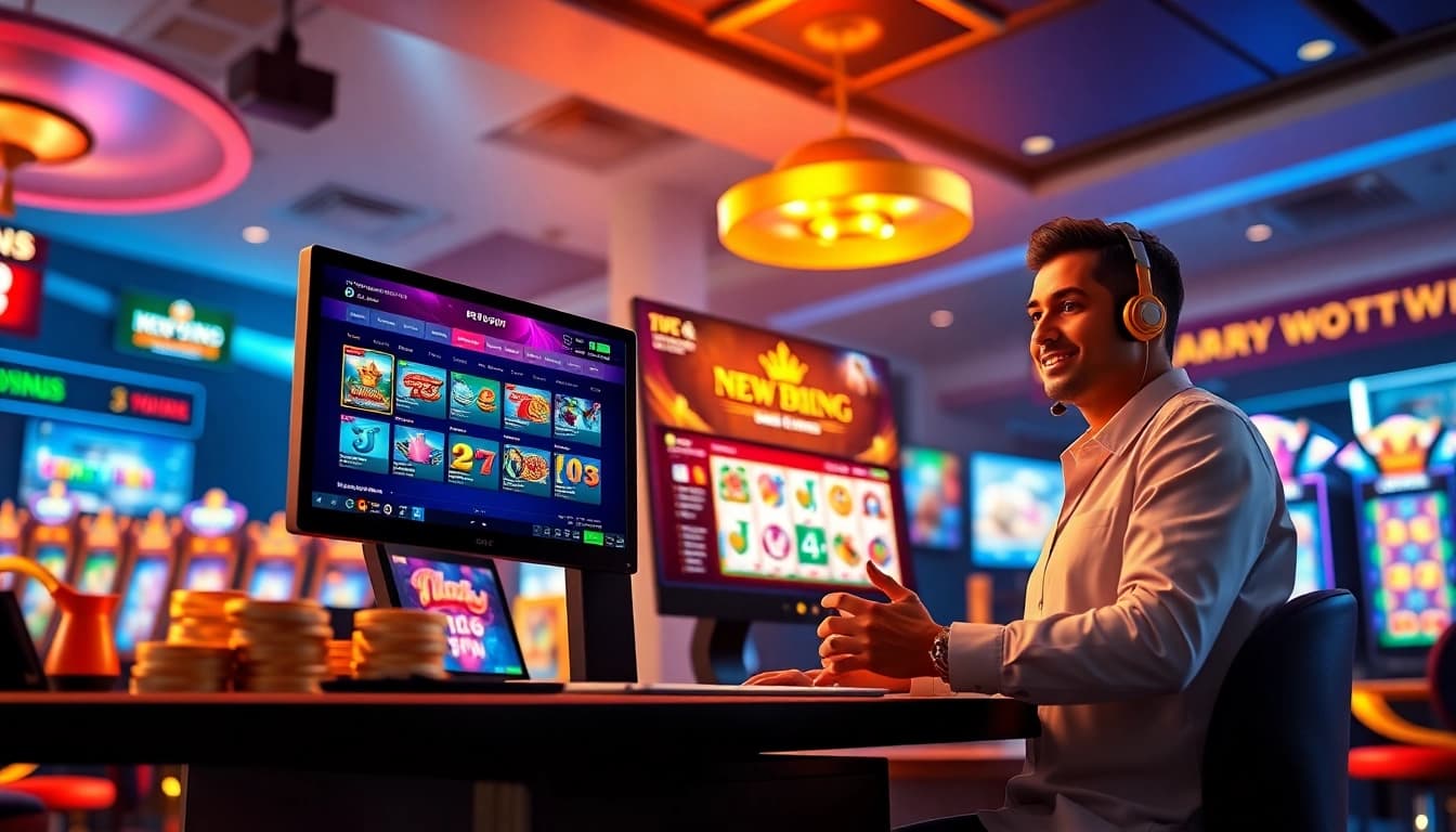 Experience the exciting online gambling atmosphere at new88pm.com with vibrant gaming visuals and friendly support.