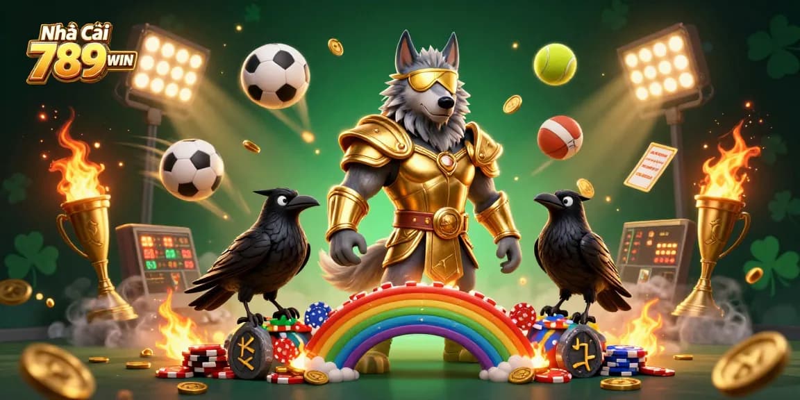 Players at Nhà cái 789WIN experience thrilling sports betting with vibrant game elements.