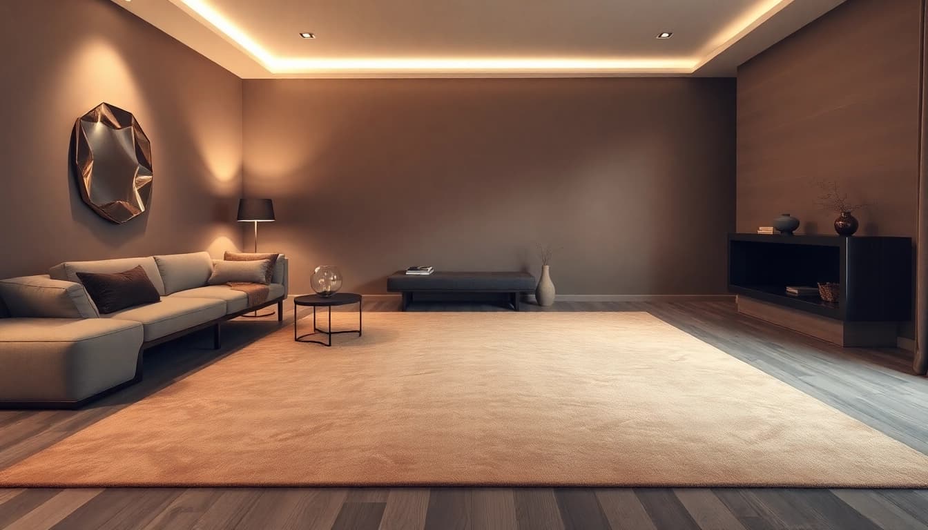 Explore Tappeti a Milano featuring a luxurious design that enhances any modern living space.
