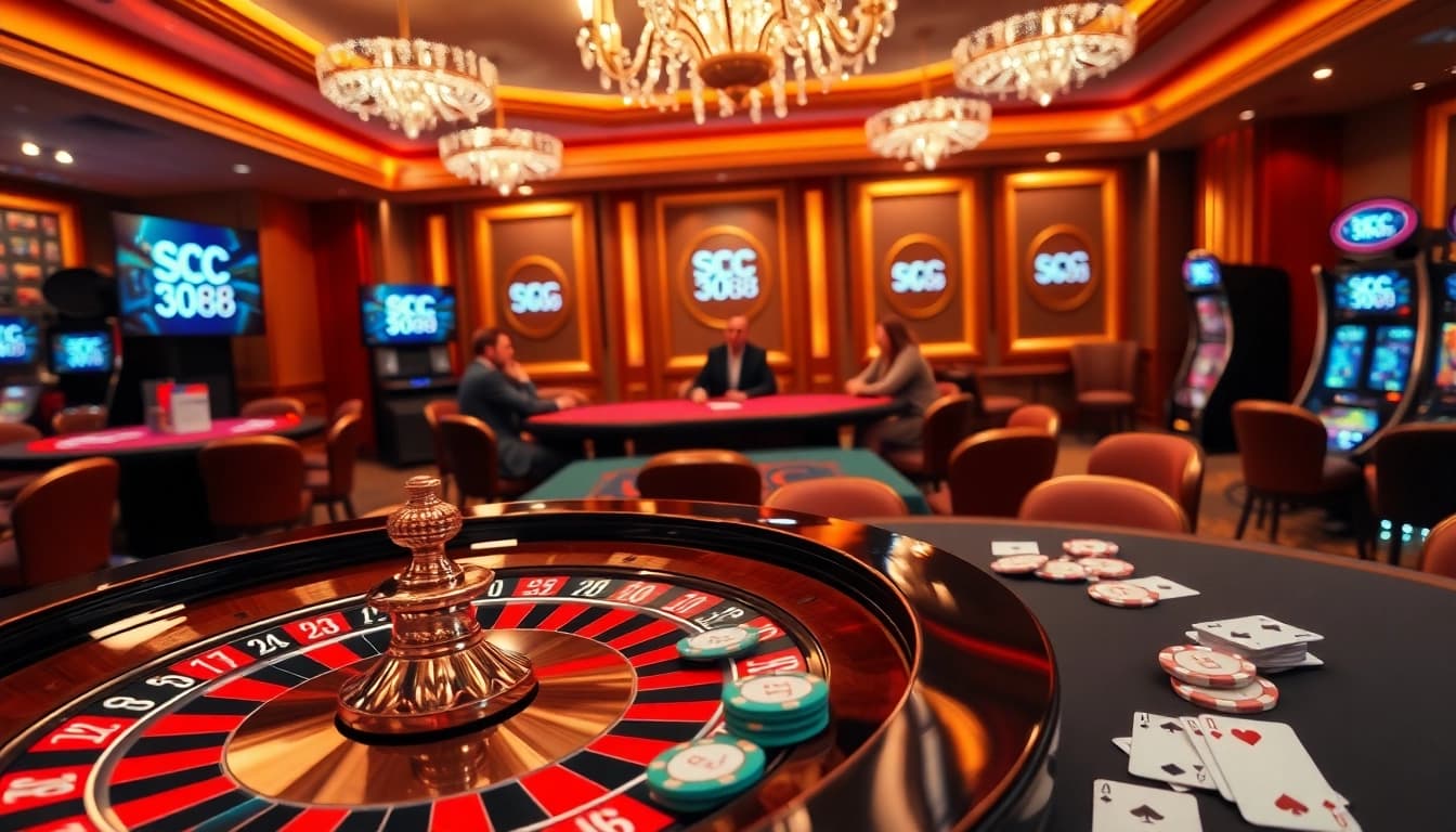 Experience winning moments at the SC 88 casino with vibrant roulette tables and exciting gameplay.