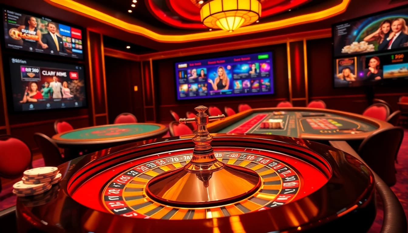 Experience high-stakes excitement at RR88 Auction with vibrant casino chips and roulette.