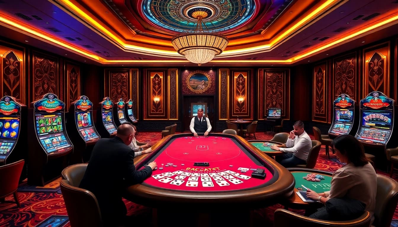 Exciting gameplay at 789club's online casino featuring poker and vivid slot machines.