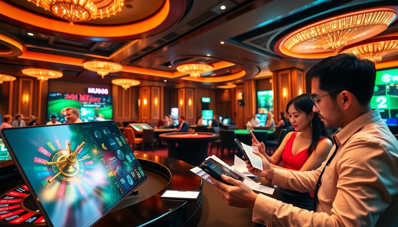 Engage with the immersive world of online gambling as you log in to MU88, featuring exciting betting options.