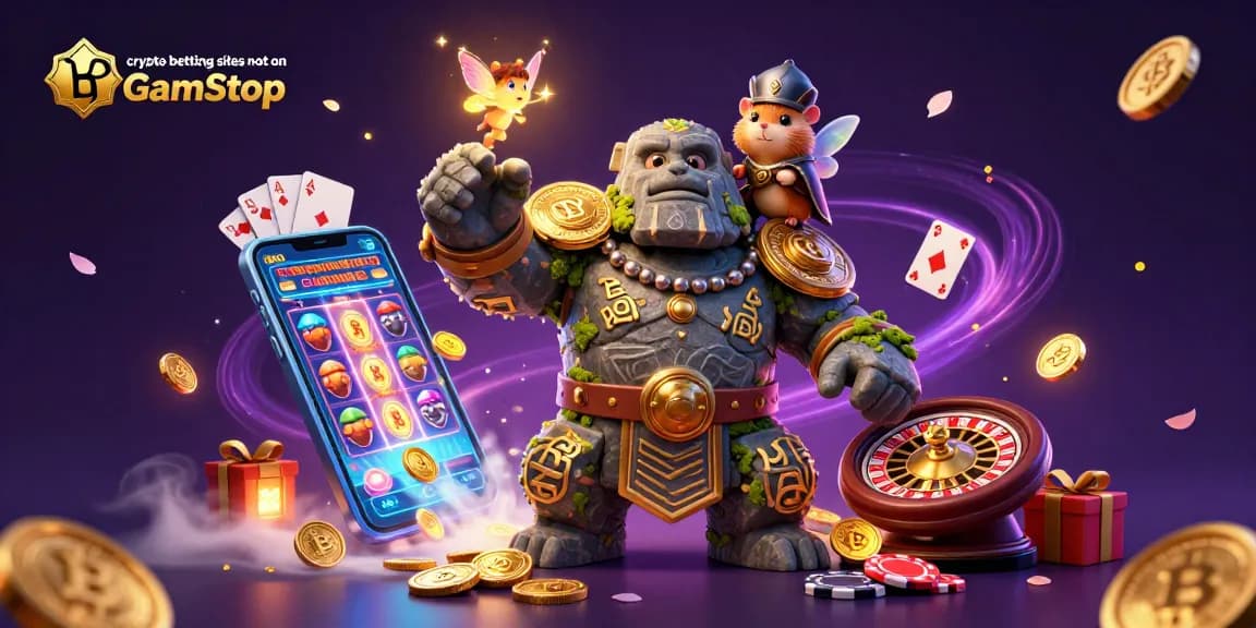 Experience the magic of crypto betting sites not on GamStop with innovative characters, games, and bonuses.