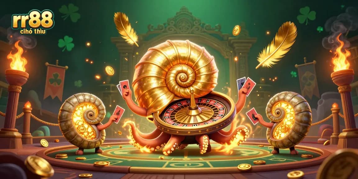 Experience the thrill of rr88 chính thức with a 3D representation of ancient casino elements and dynamic gameplay.
