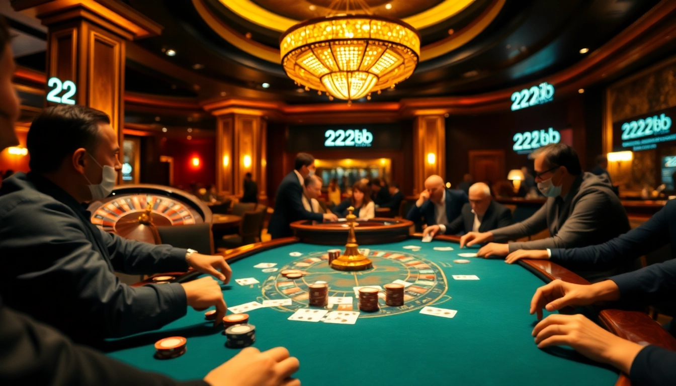 Experience the thrill of winning at 222bd Casino with high-stakes poker and vibrant gaming.