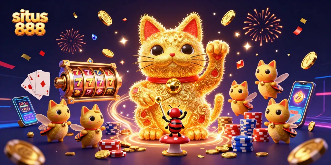 Engage with situs 888 and enjoy the excitement of slot games featuring lucky symbols!