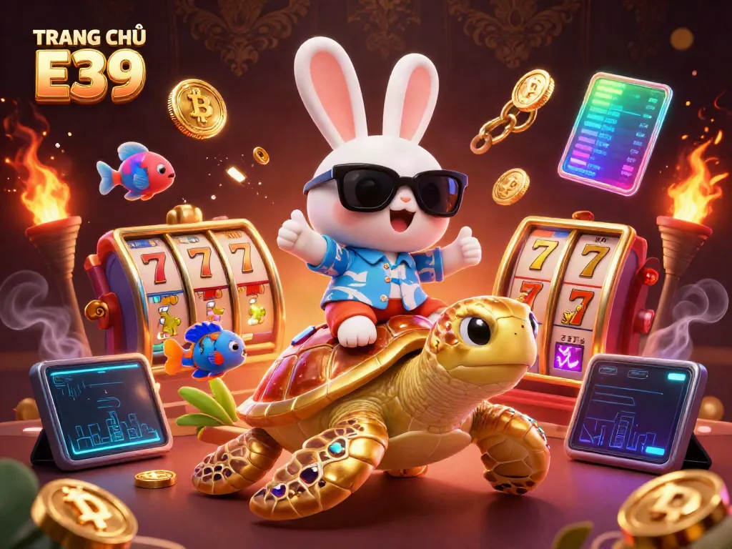 Boost your luck at TRANG CHỦ E39 with energetic gaming atmosphere and vibrant characters!