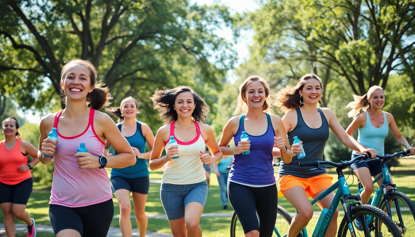 Individuals enjoying outdoor activities for Weight Loss and fitness.