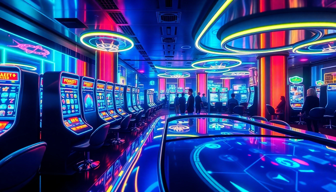 Experience New Technology revolutionizing casino gaming with advanced slot machines and AR tables.