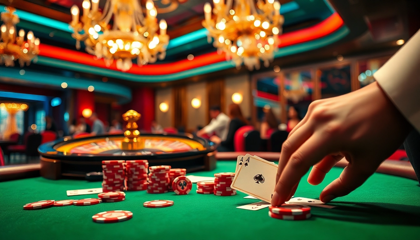 Discover thrilling casino moments at https://sbobet102.com/ with vibrant poker chips and an intense poker game.