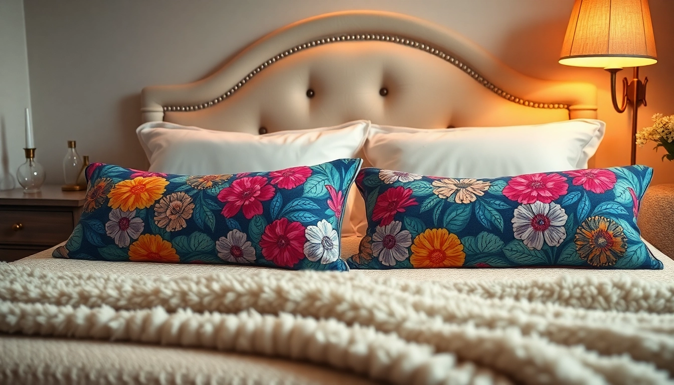 Create customized body pillow cases that showcase unique designs on plush, luxurious pillows, enhancing bedroom decor.
