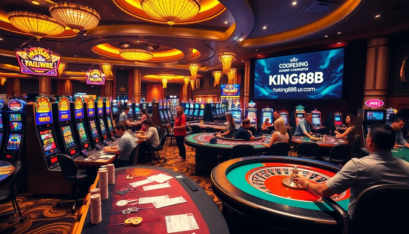 Experience the excitement at https://king88b.us.com/ with thrilling casino games and vibrant atmosphere.