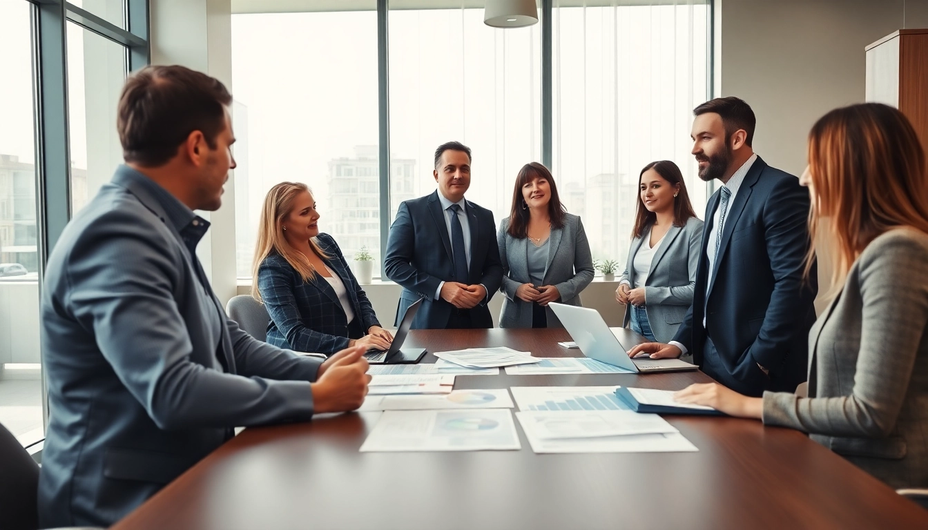 Discussione professionale su mutui e pignoramenti in un ambiente d'ufficio moderno.