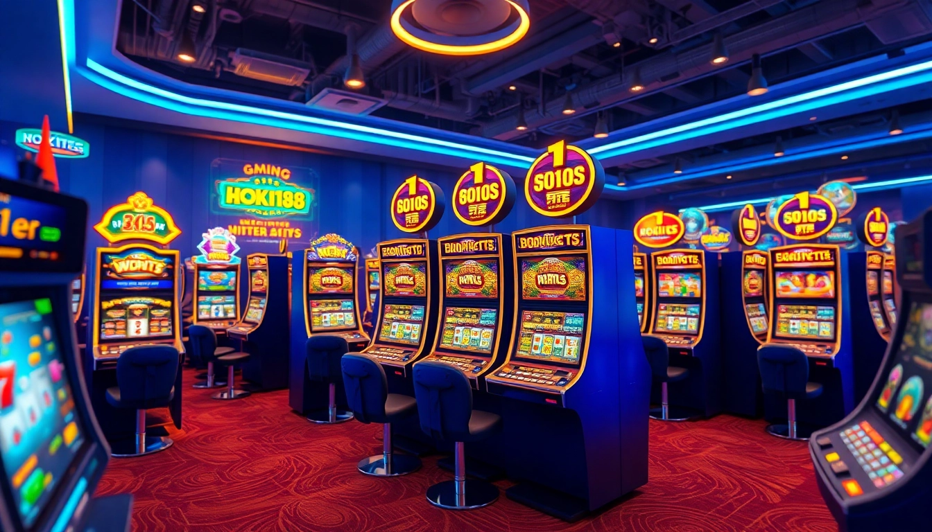 Experience the excitement of hoki138 with vibrant digital slot machines and immersive gaming elements.