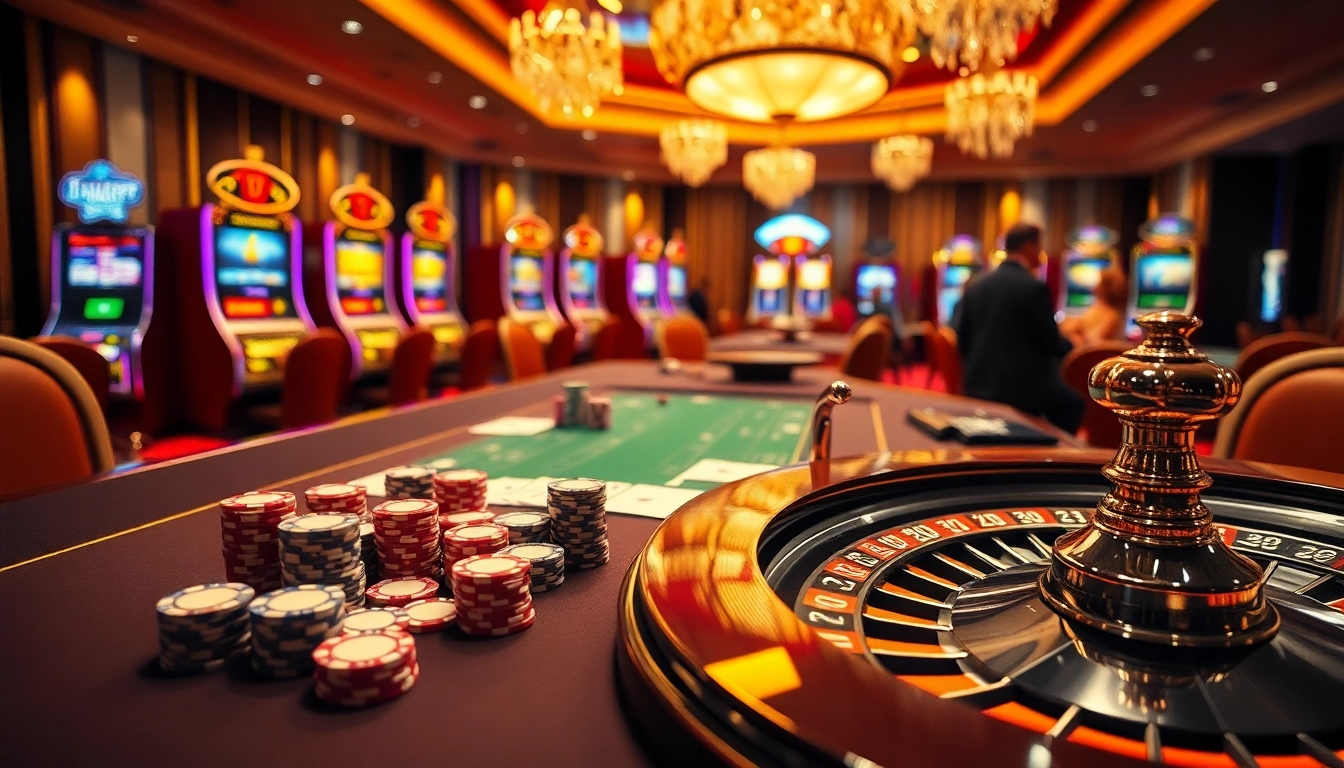 Engage in thrilling casino experiences at https://kjc.marketing/ with vibrant poker chips and exciting games.