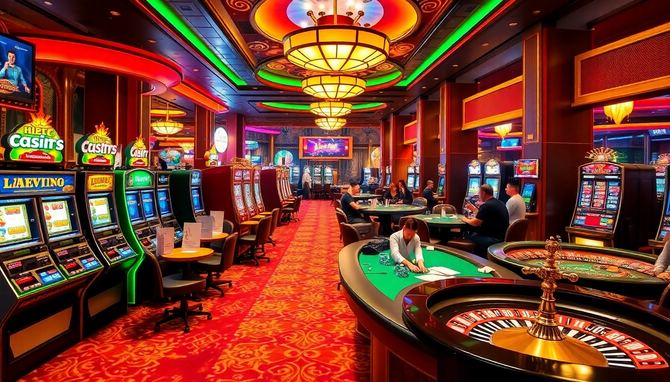 Engaging players sharing strategies in an upscale 슬롯커뮤니티 casino environment.
