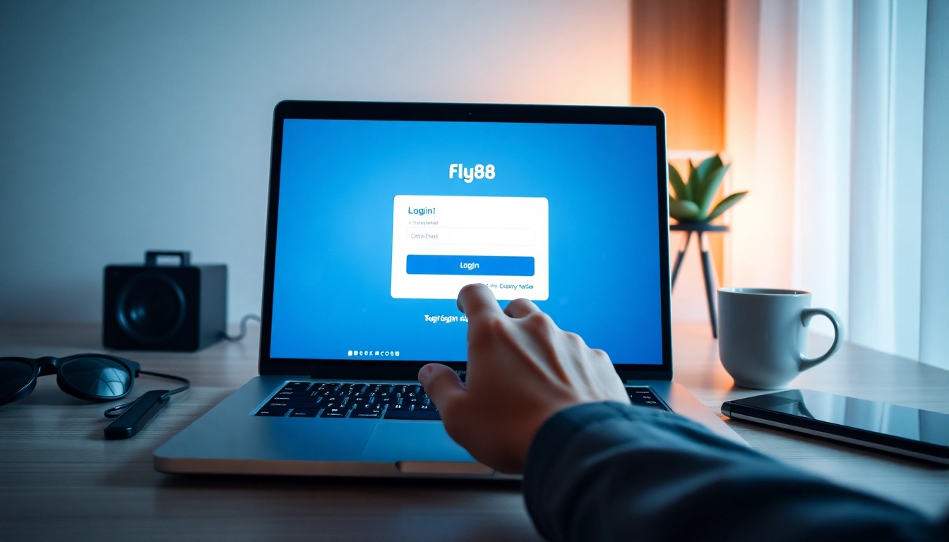 Accessing fly88 đăng nhập for a seamless online betting experience.