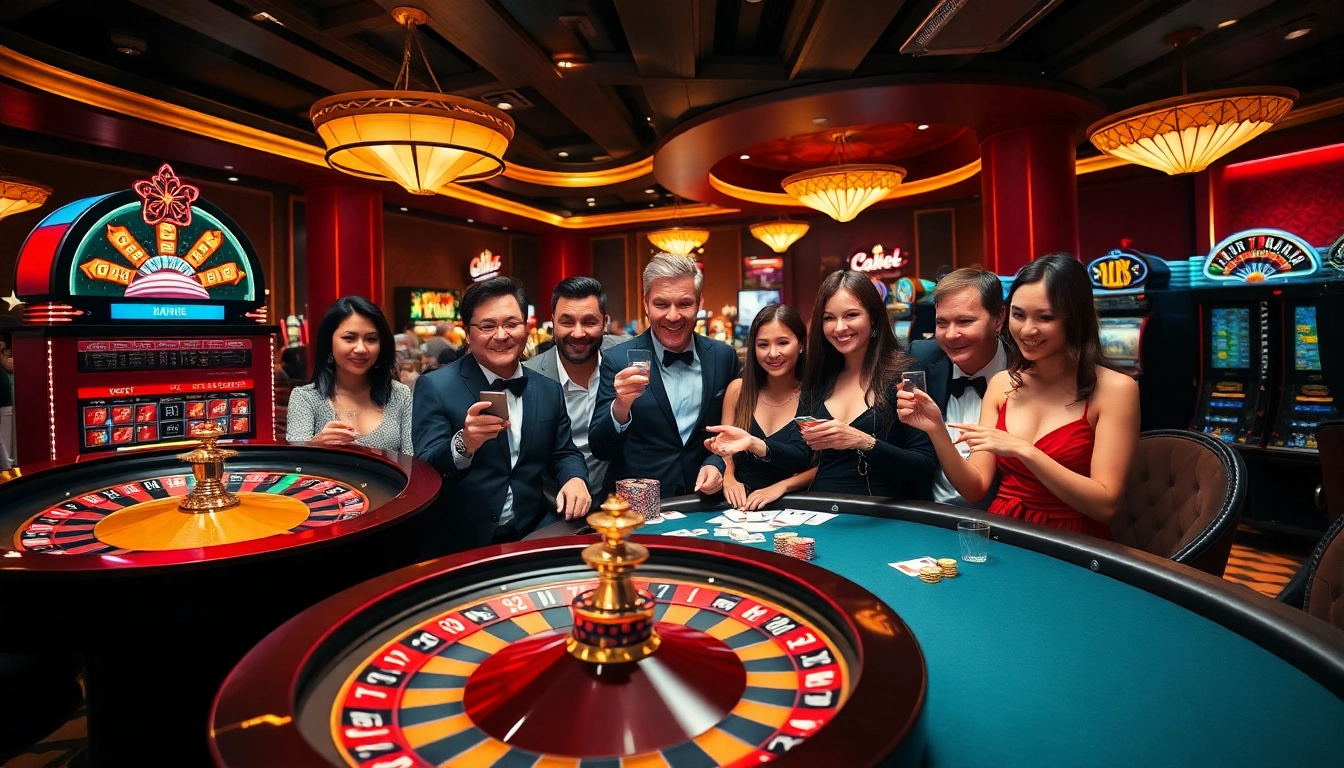 Experience thrilling gambling at https://xin88.icu/ with poker tables and roulette wheels.
