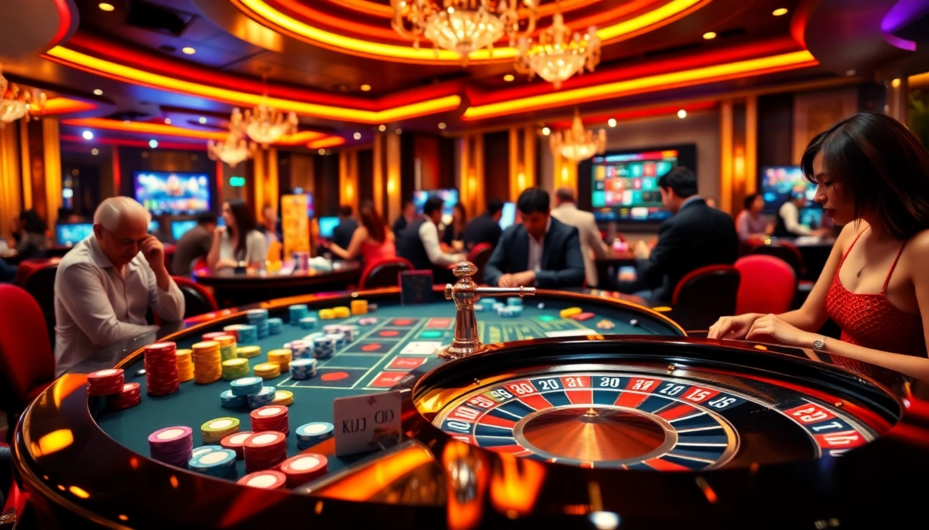 Experience the thrill of casino gambling at KJC.COM with exciting games and high-stakes action.