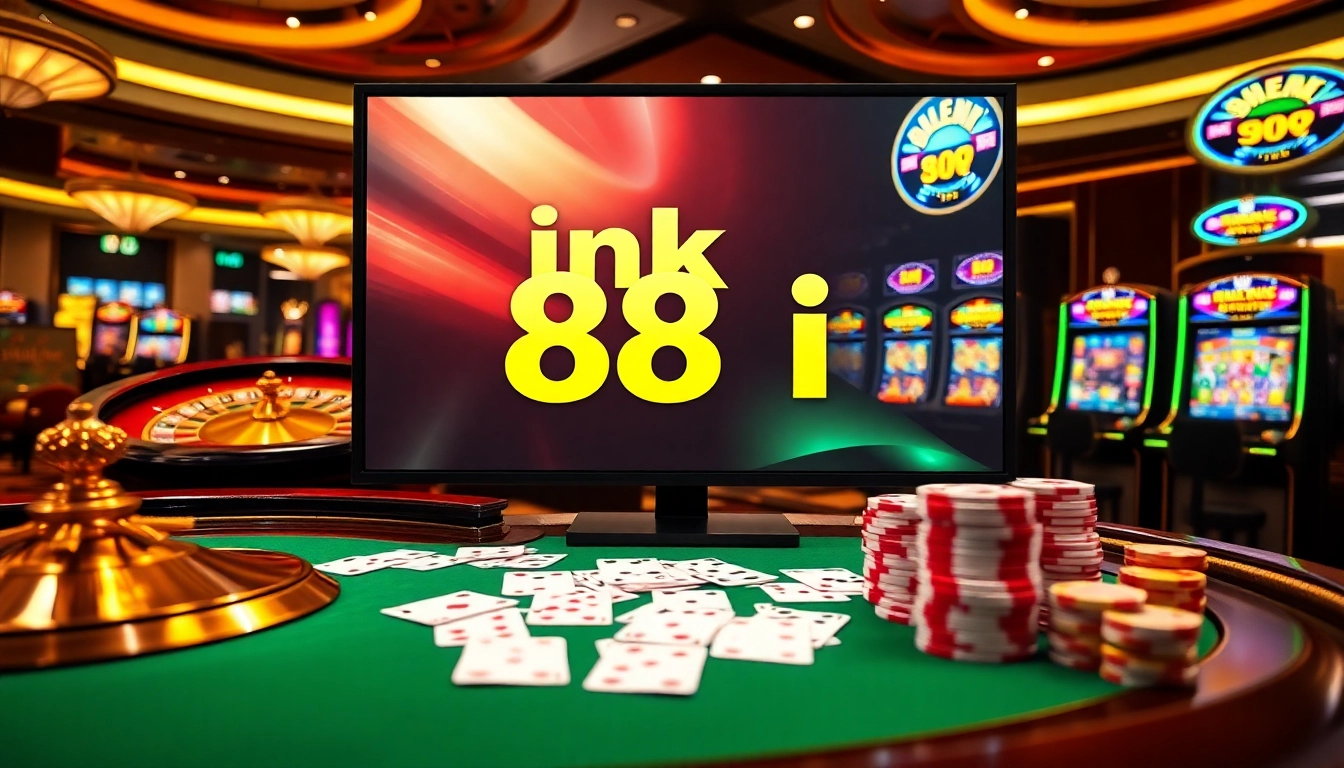Experience the thrill of link 88i with vibrant casino tables and exciting online gambling action.