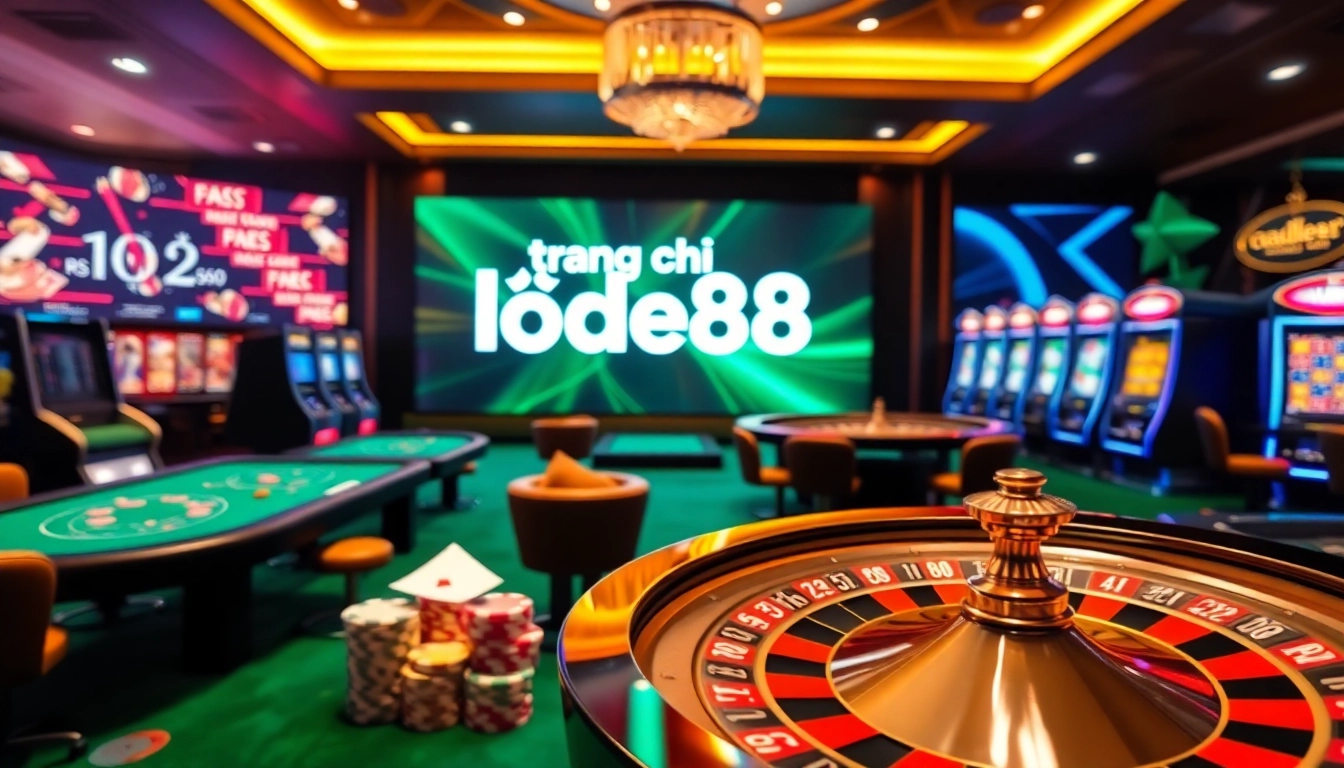 Experience winning strategies at trang chủ lode88 with exciting online gambling action.