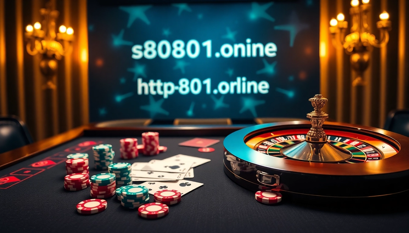 Experience thrilling casino action with vibrant poker chips and cards at https://s801.online/ for top gambling excitement.