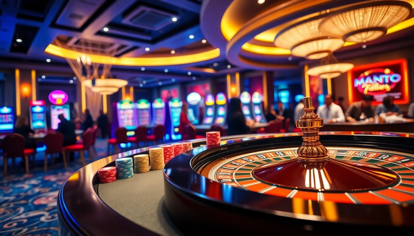 Winning at poker in a luxurious casino setting at https://xx88.directory/ with vibrant games and professional gear.