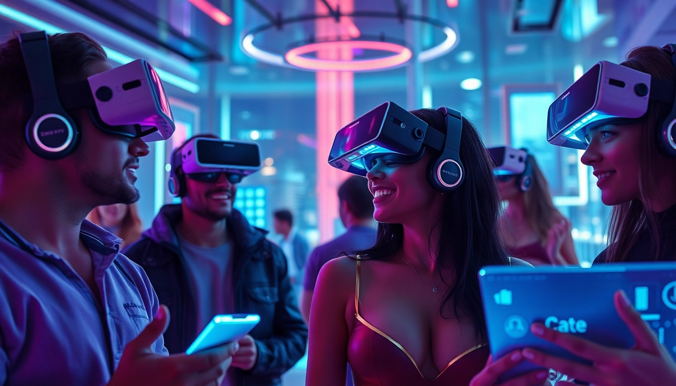 Experience free nsfw ai interactions in a futuristic digital environment with engaging AI companions.