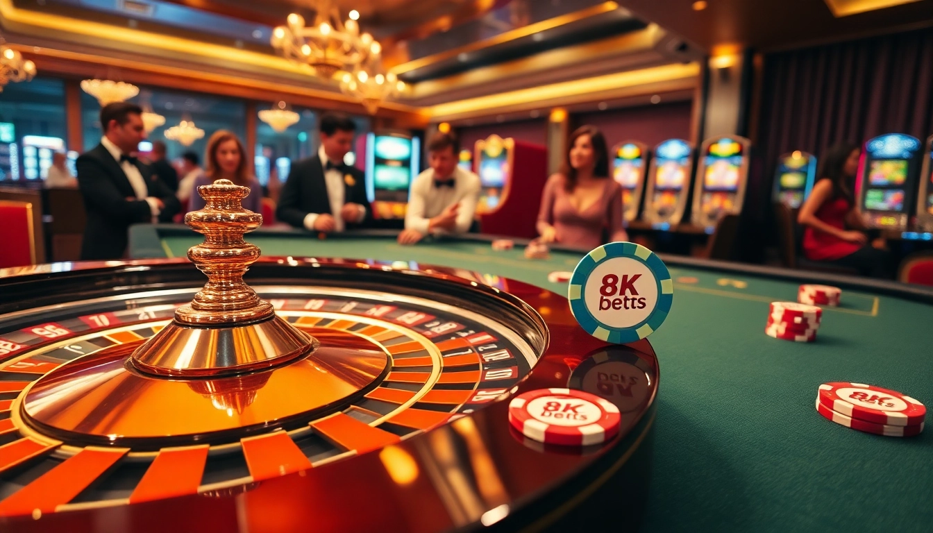 Experience the excitement of gambling at http://8kbetsg.com with luxurious tables and vibrant slot machines.