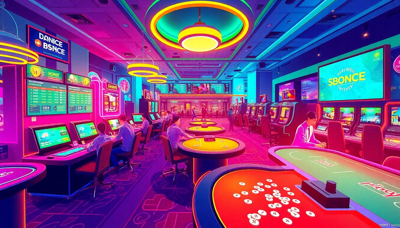 SBOBET dance offers an exciting online gambling experience with vibrant gaming tables and enthusiastic players.